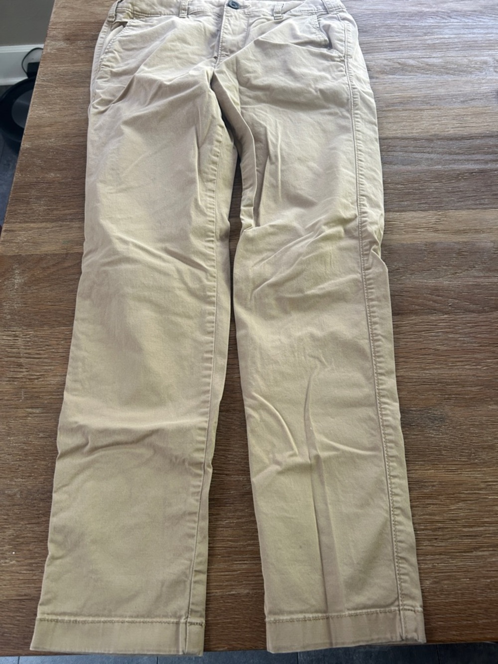 Hollister Men's Tan skinny Chinos - Straight Leg 29